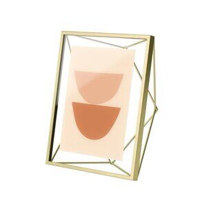 Umbra Prisma 5 in. x 7 in. Gold Picture Frame